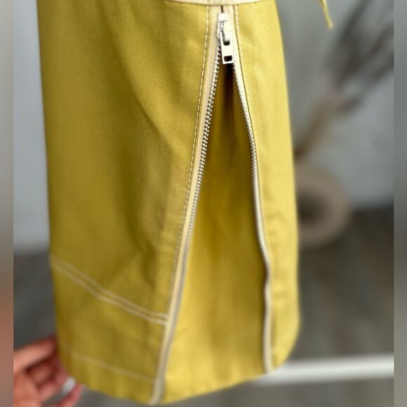 Zara Gabardine Patchwork Dress - Picture 3 of 8